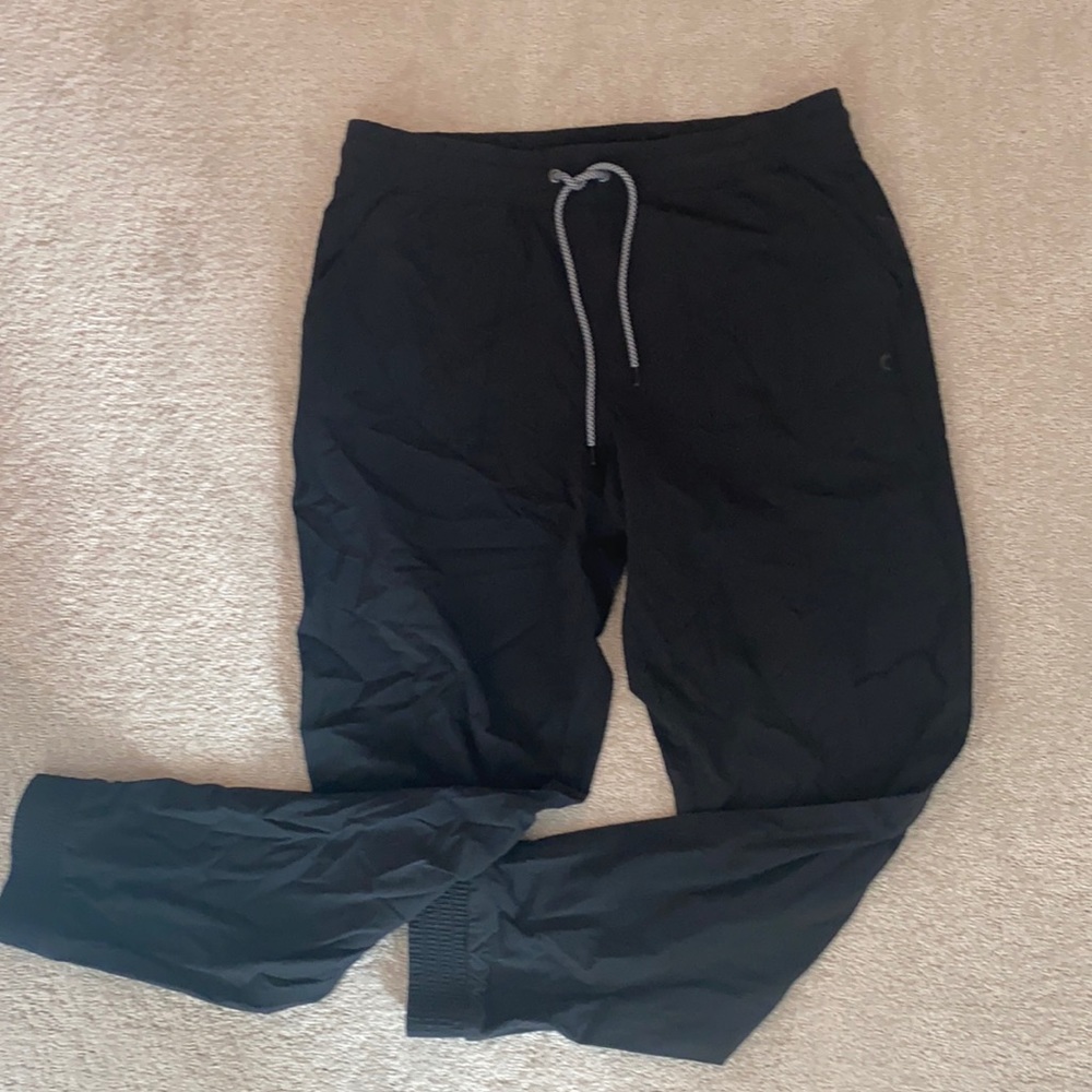 Gapfit black nylon joggers